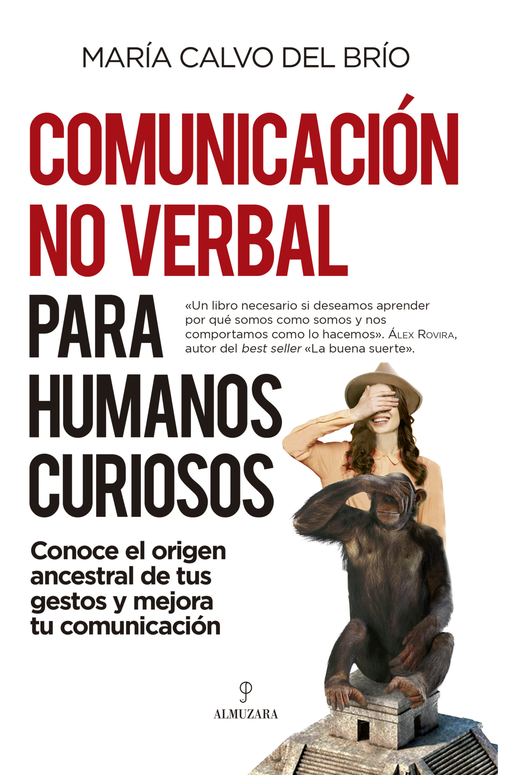 Comunicación no verbal para humanos curiosos, un libro de María Calvo del Brío. Edición 2021.